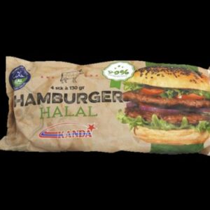 Hamburger Halal 130g 4-pk